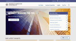 Desktop Screenshot of ftinstitutional.com